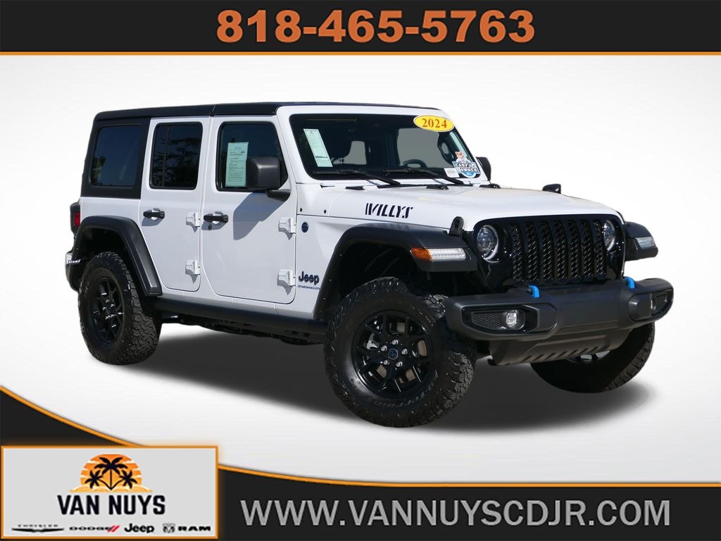 Used 2024 Jeep Wrangler 4xe Sport SUV