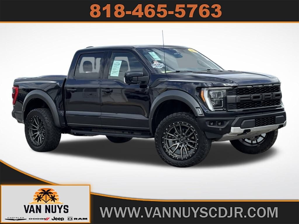 Used 2021 Ford F-150 Raptor Truck SuperCrew Cab