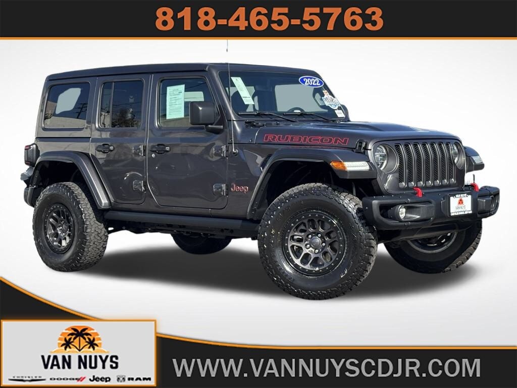 Used 2022 Jeep Wrangler Unlimited Rubicon SUV