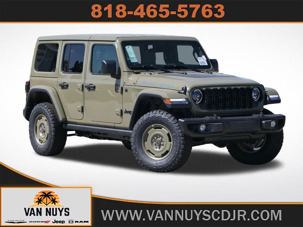 New 2025 Jeep Wrangler 4xe Sport SUV