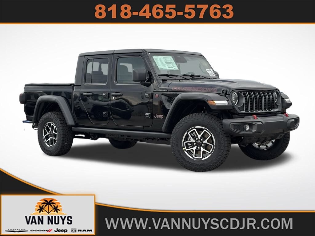 New 2026 Jeep Gladiator Rubicon Truck Crew Cab