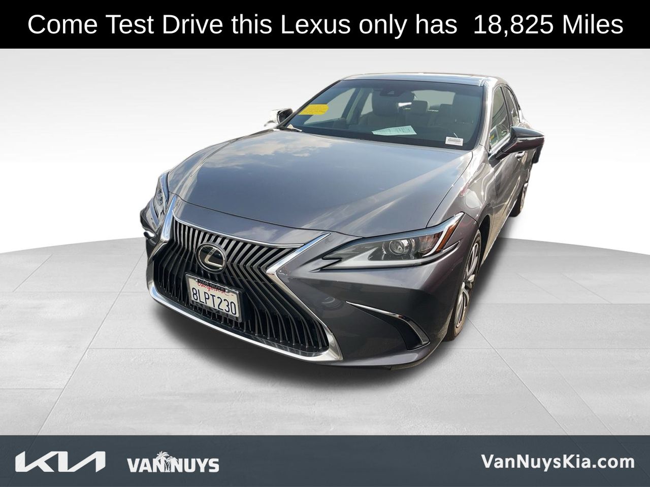 Used 2019 Lexus ES 350 with VIN 58ABZ1B18KU046511 for sale in Los Angeles, CA