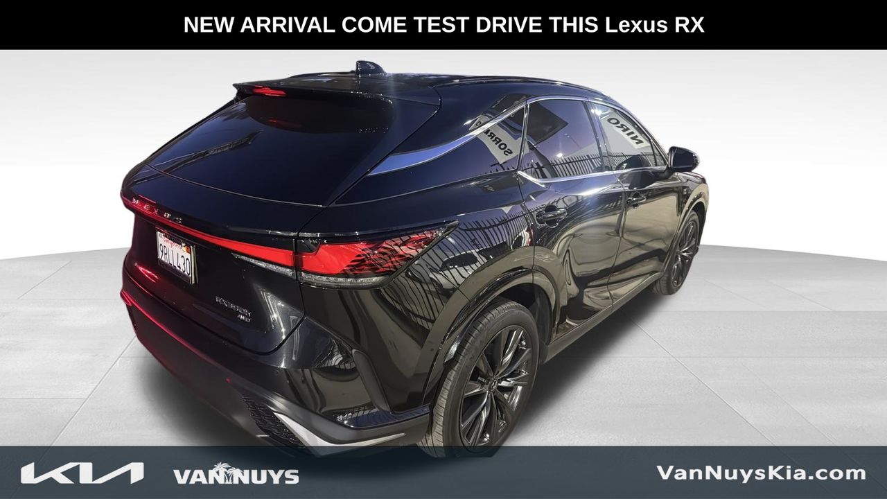2025 LEXUS RX 350h F Sport Design photo 2