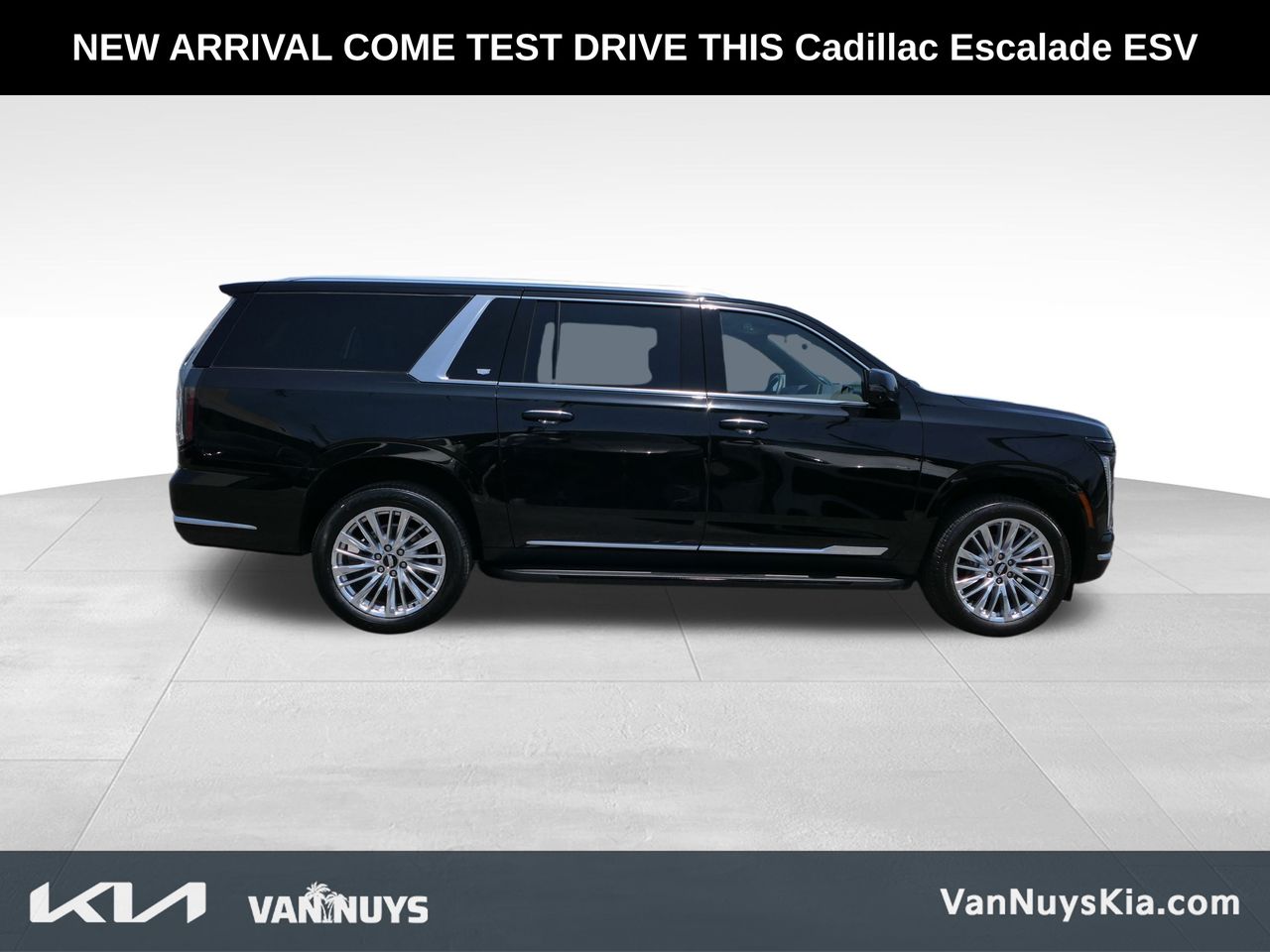 Used 2025 Cadillac Escalade ESV Premium Luxury with VIN 1GYS8KRL7SR151355 for sale in Los Angeles, CA