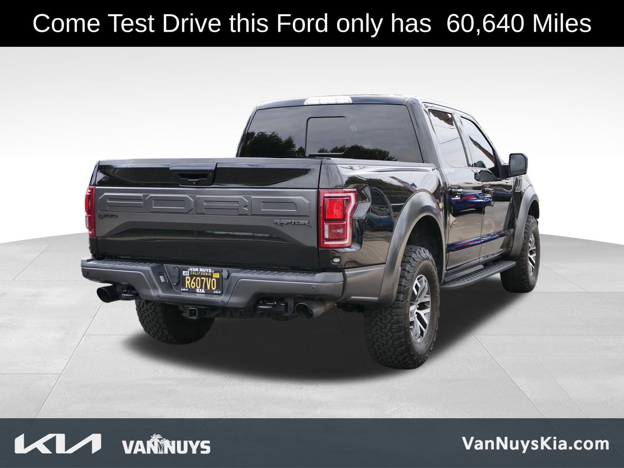 Used 2018 Ford F-150 Raptor with VIN 1FTFW1RG9JFC02283 for sale in Los Angeles, CA