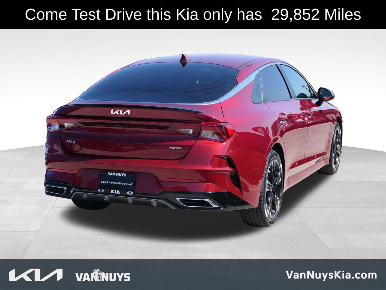 Certified 2022 Kia K5 GT-Line with VIN 5XXG64J21NG104362 for sale in Los Angeles, CA