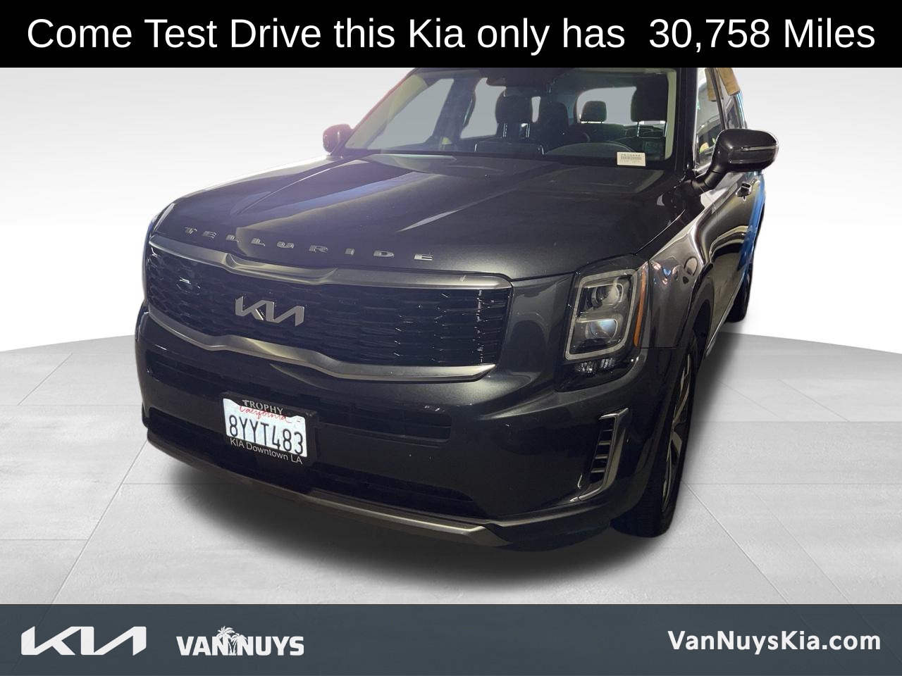 Used 2022 Kia Telluride EX with VIN 5XYP34HC4NG229066 for sale in Los Angeles, CA