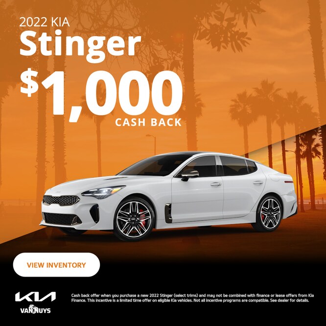 2022 Kia Stinger Special $1000 Cash Back jpg
