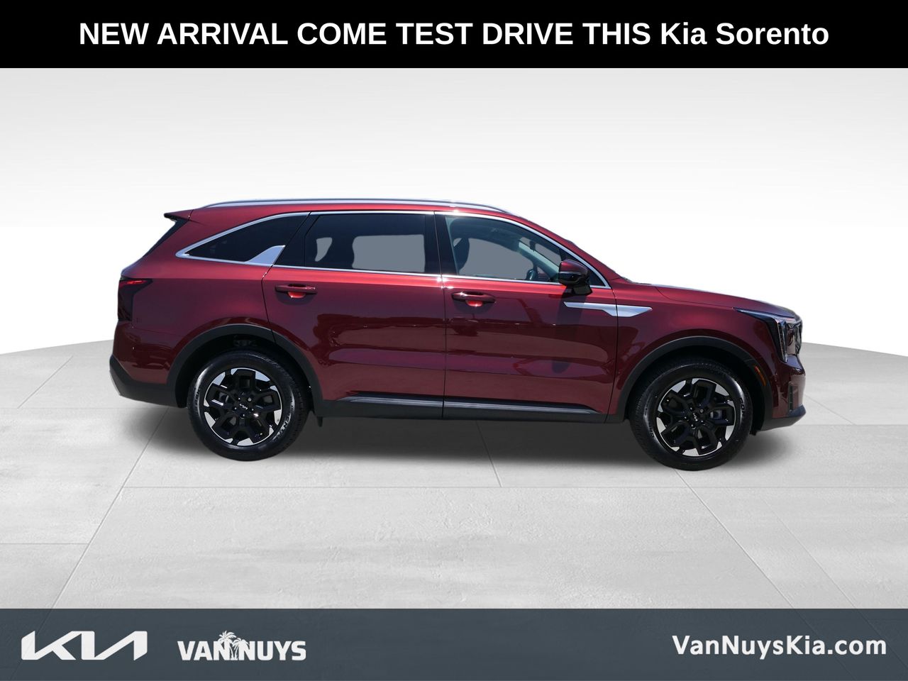 Certified 2025 Kia Sorento S with VIN 5XYRL4JC7SG329239 for sale in Los Angeles, CA