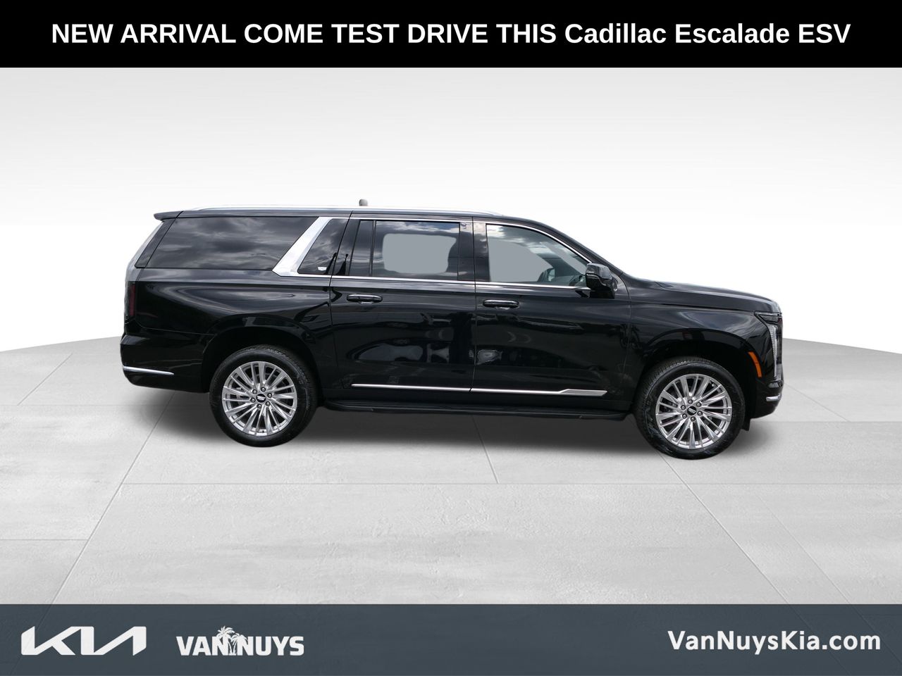 Used 2025 Cadillac Escalade ESV Premium Luxury with VIN 1GYS8KRL9SR151289 for sale in Los Angeles, CA