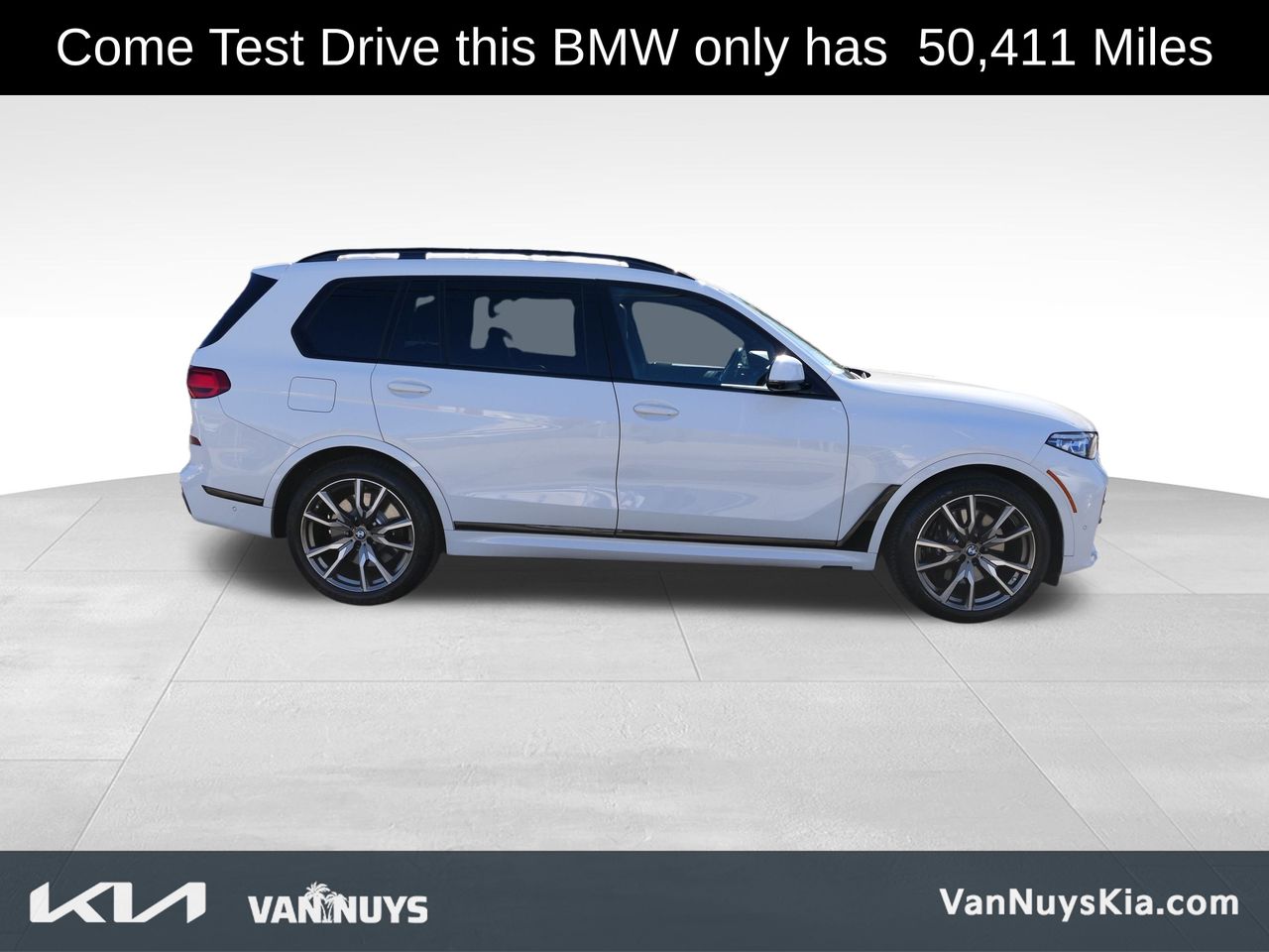 Used 2022 BMW X7 M50i with VIN 5UXCX6C07N9K18722 for sale in Los Angeles, CA