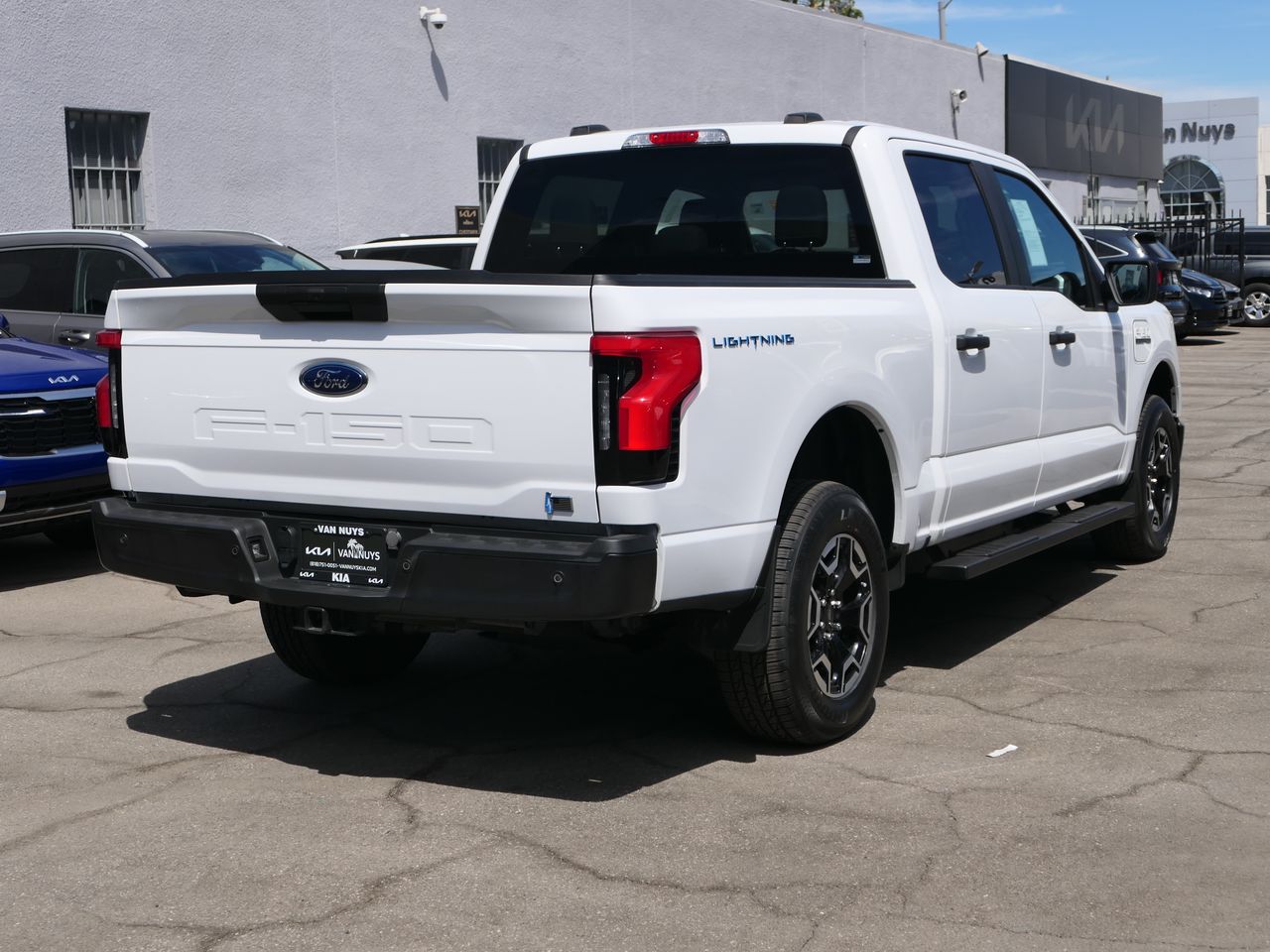 Used 2023 Ford F-150 Lightning Pro with VIN 1FT6W1EV2PWG33982 for sale in Los Angeles, CA
