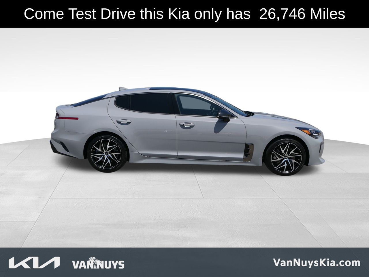Used 2023 Kia Stinger GT-Line with VIN KNAE35LD0P6123536 for sale in Los Angeles, CA