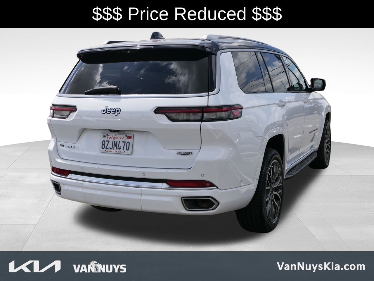 Used 2021 Jeep Grand Cherokee L Summit Reserve with VIN 1C4RJKET9M8164325 for sale in Los Angeles, CA