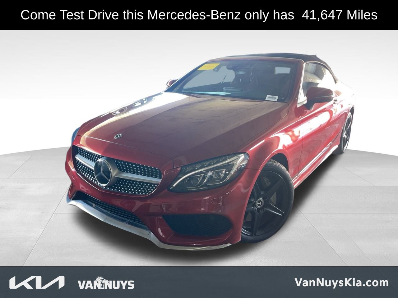 Used 2017 Mercedes-Benz C-Class Cabriolet C300 with VIN WDDWK4KB4HF567174 for sale in Los Angeles, CA