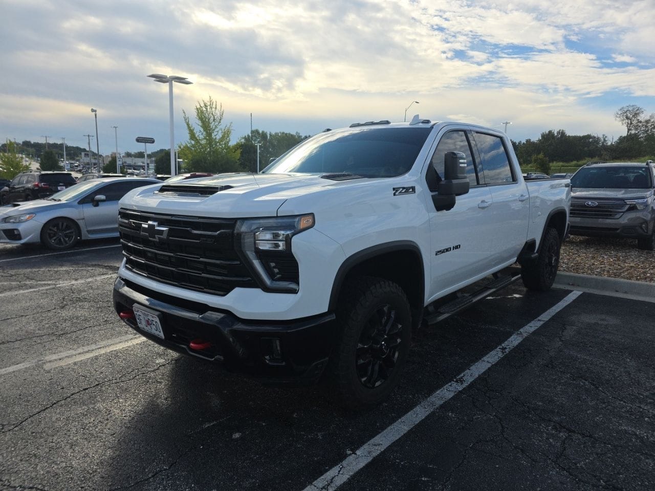 Used 2025 Chevrolet Silverado 2500HD LTZ with VIN 2GC4KPEY4S1180321 for sale in Kansas City