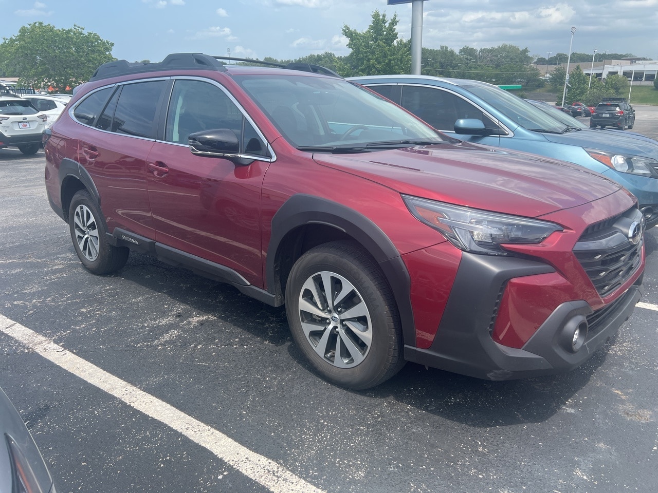 Used 2024 Subaru Outback Premium with VIN 4S4BTAFC1R3138404 for sale in Kansas City