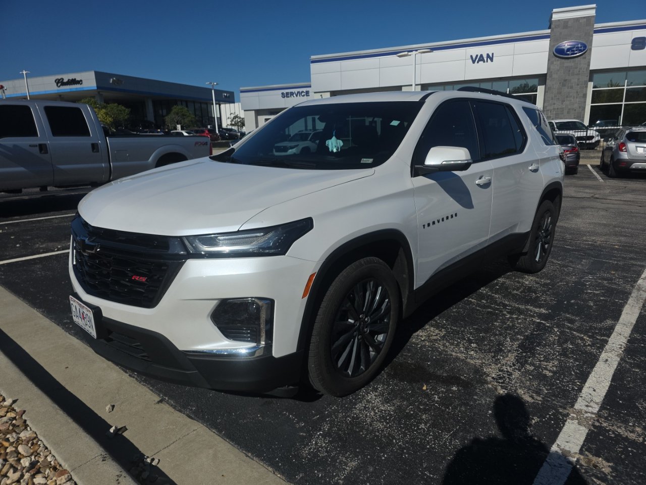 Used 2023 Chevrolet Traverse RS with VIN 1GNEVJKW9PJ246801 for sale in Kansas City