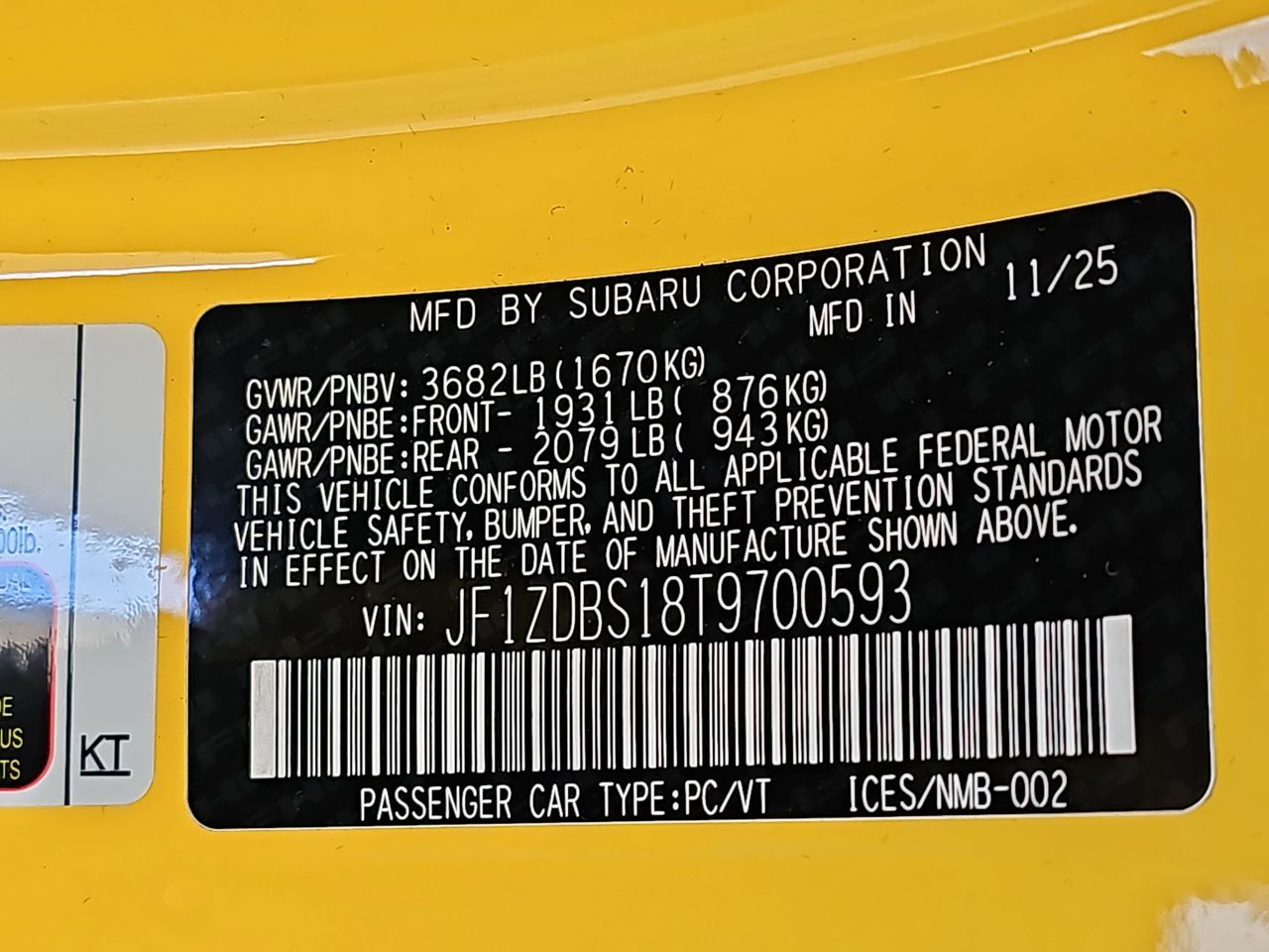 New 2026 Sunrise Yellow Subaru Series.Yellow image 34
