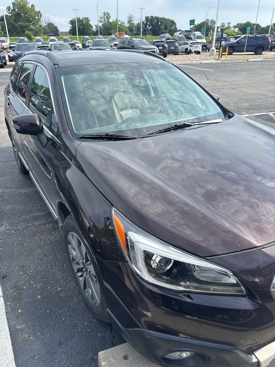 Used 2017 Subaru Outback Touring with VIN 4S4BSETC5H3262589 for sale in Kansas City