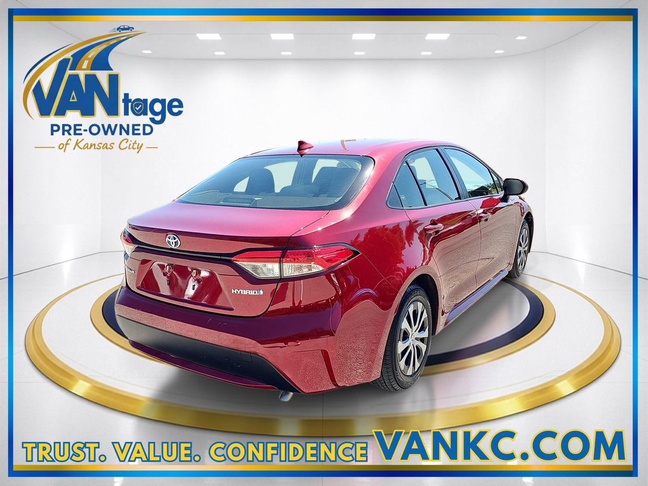 Used 2022 Ruby Flare Pearl Toyota LE image 6