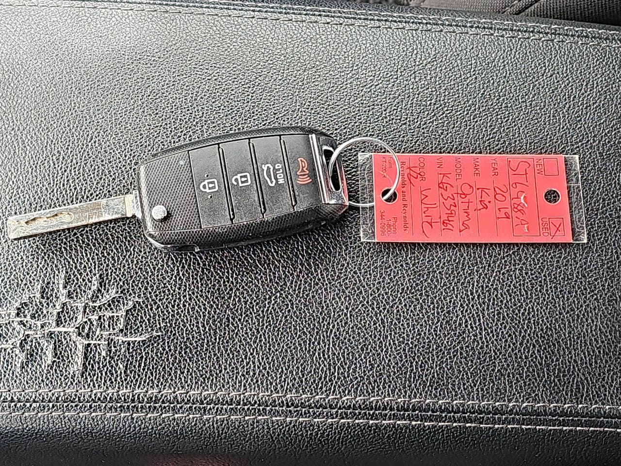 Used 2019 Snow White Pearl Kia LX image 38