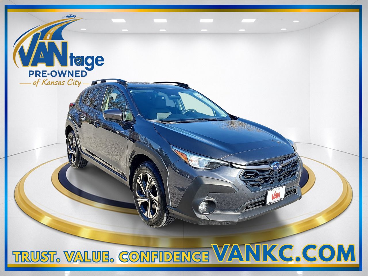 Used 2024 Gray Metallic Subaru Premium image 3