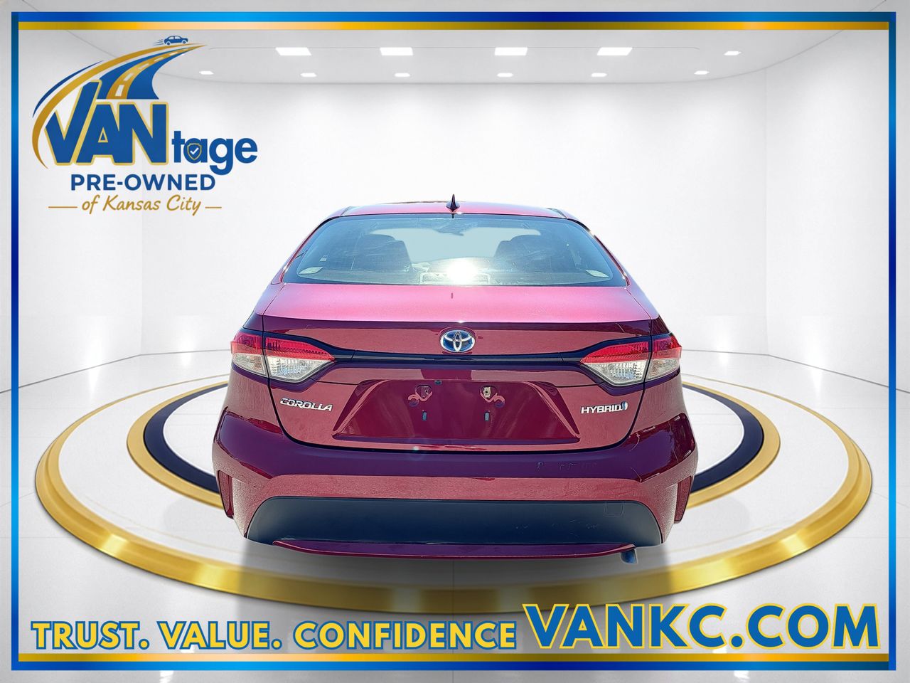 Used 2022 Ruby Flare Pearl Toyota LE image 7