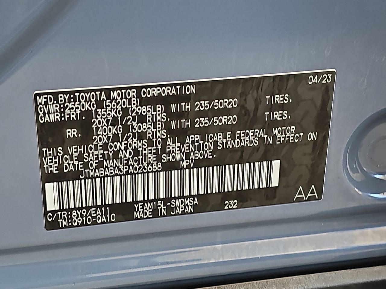 Certified Used 2023 Harbor Mist Gray Pearl Subaru Limited image 42