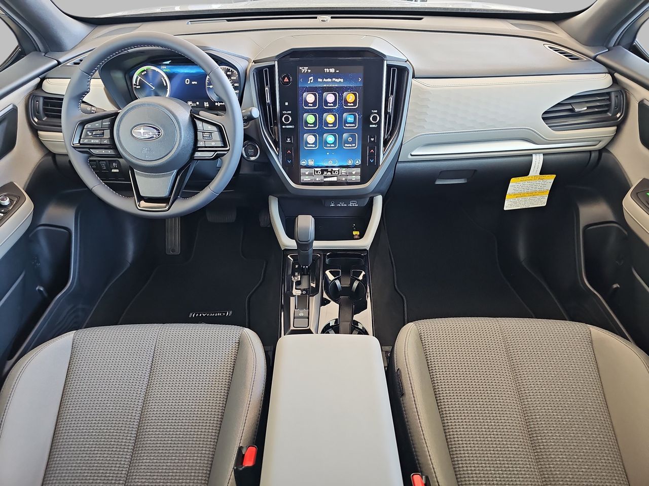 New 2026 Magnetite Gray Subaru Premium Hybrid image 9