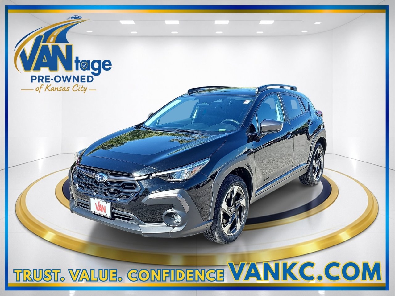Certified 2024 Subaru Crosstrek Limited with VIN 4S4GUHM67R3796589 for sale in Kansas City