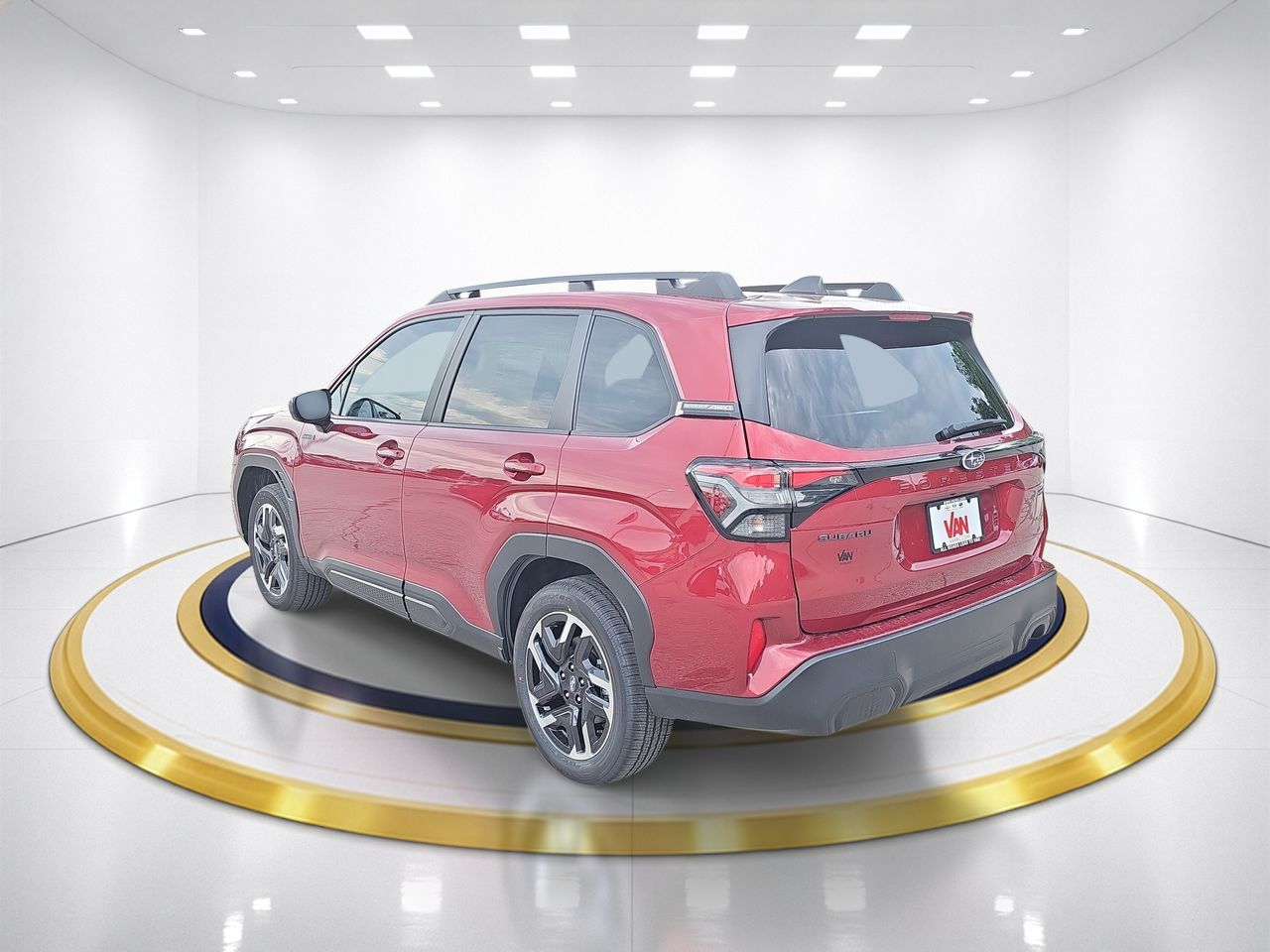New 2026 Crimson Red Pearl Subaru Premium Hybrid image 7