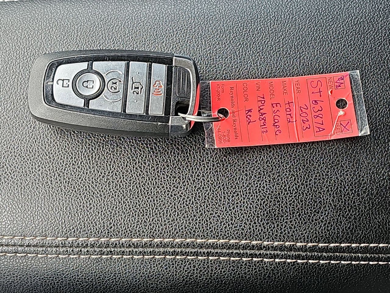 Used 2023 Red Metallic Ford Base image 41