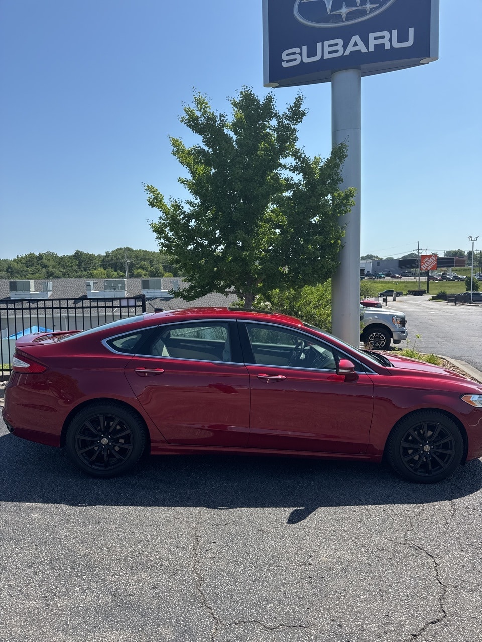 Used 2016 Ford Fusion Titanium with VIN 3FA6P0K9XGR299580 for sale in Kansas City