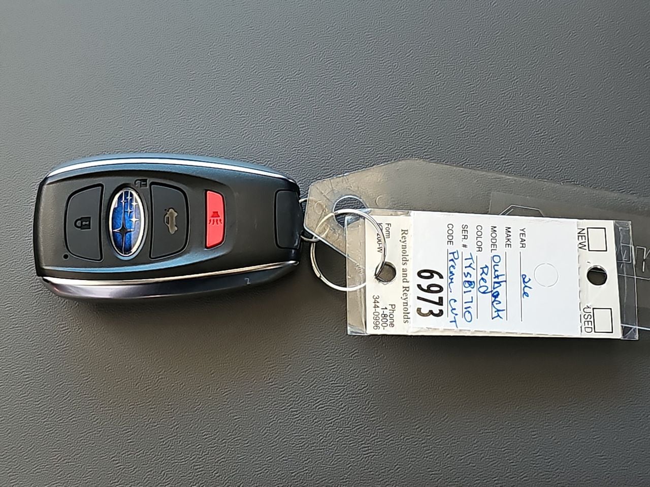 New 2026 Pure Red Subaru Limited Hybrid image 38