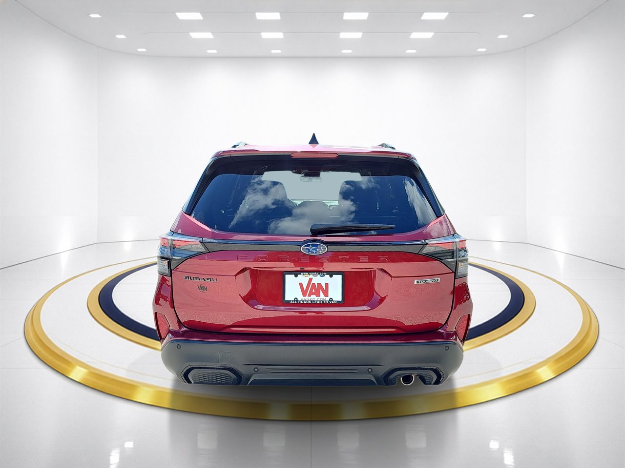 New 2026 Crimson Red Pearl Subaru Touring image 6