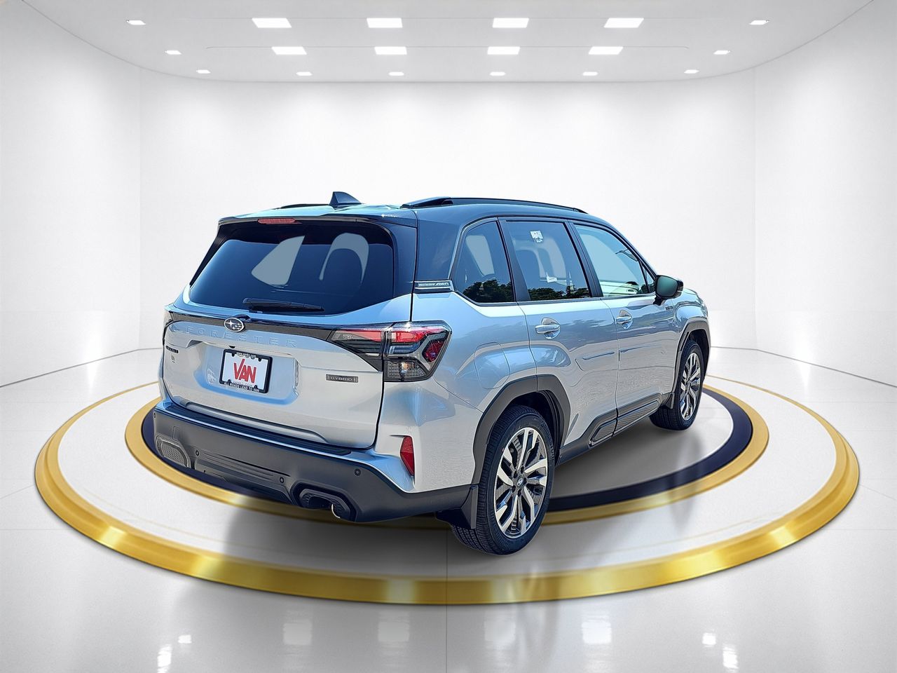 New 2026 Ice Silver/Crystal Black Silica Subaru Touring Hybrid image 5