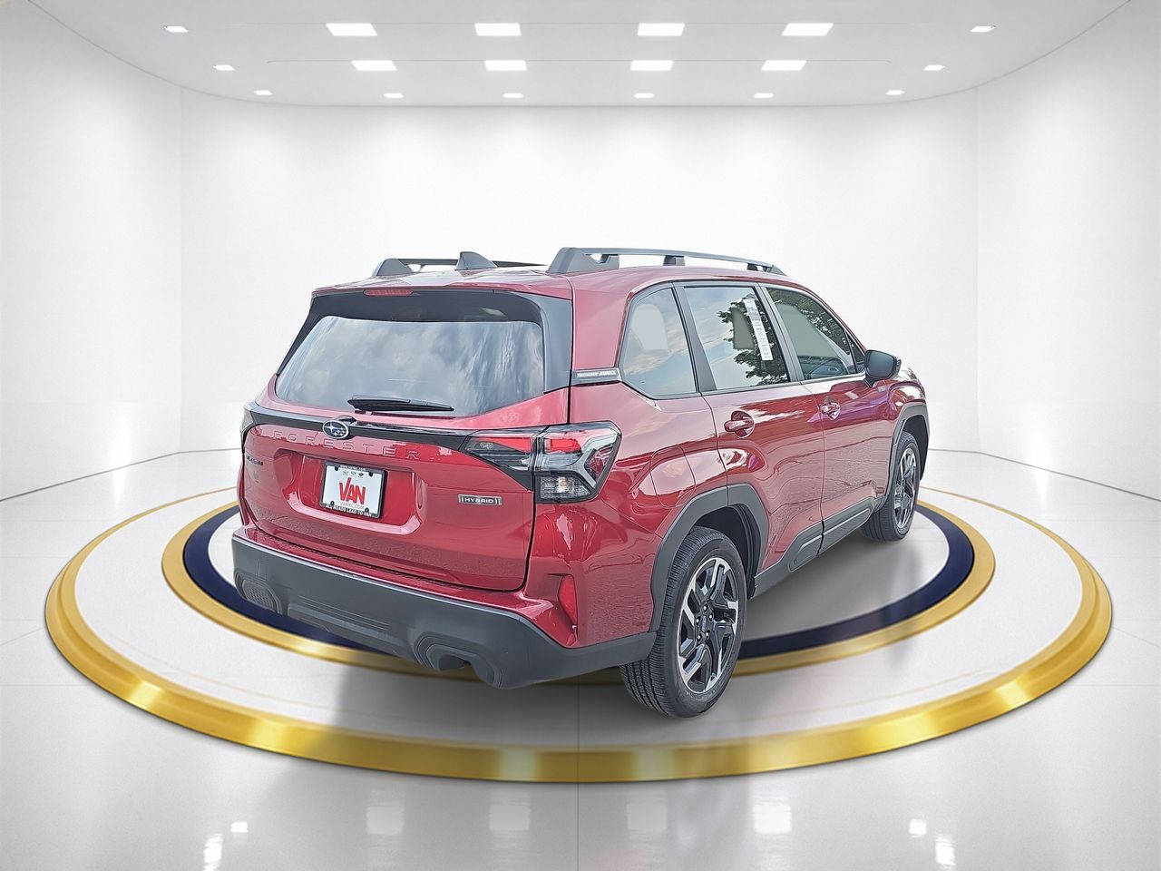 New 2026 Crimson Red Pearl Subaru Premium Hybrid image 5