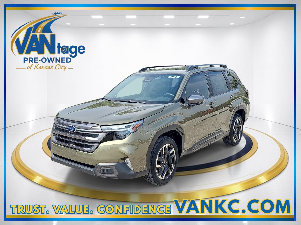 Autumn Green Metallic 2026 Subaru Forester SUV / Crossover All-Wheel Drive Continuously Variable Transmission