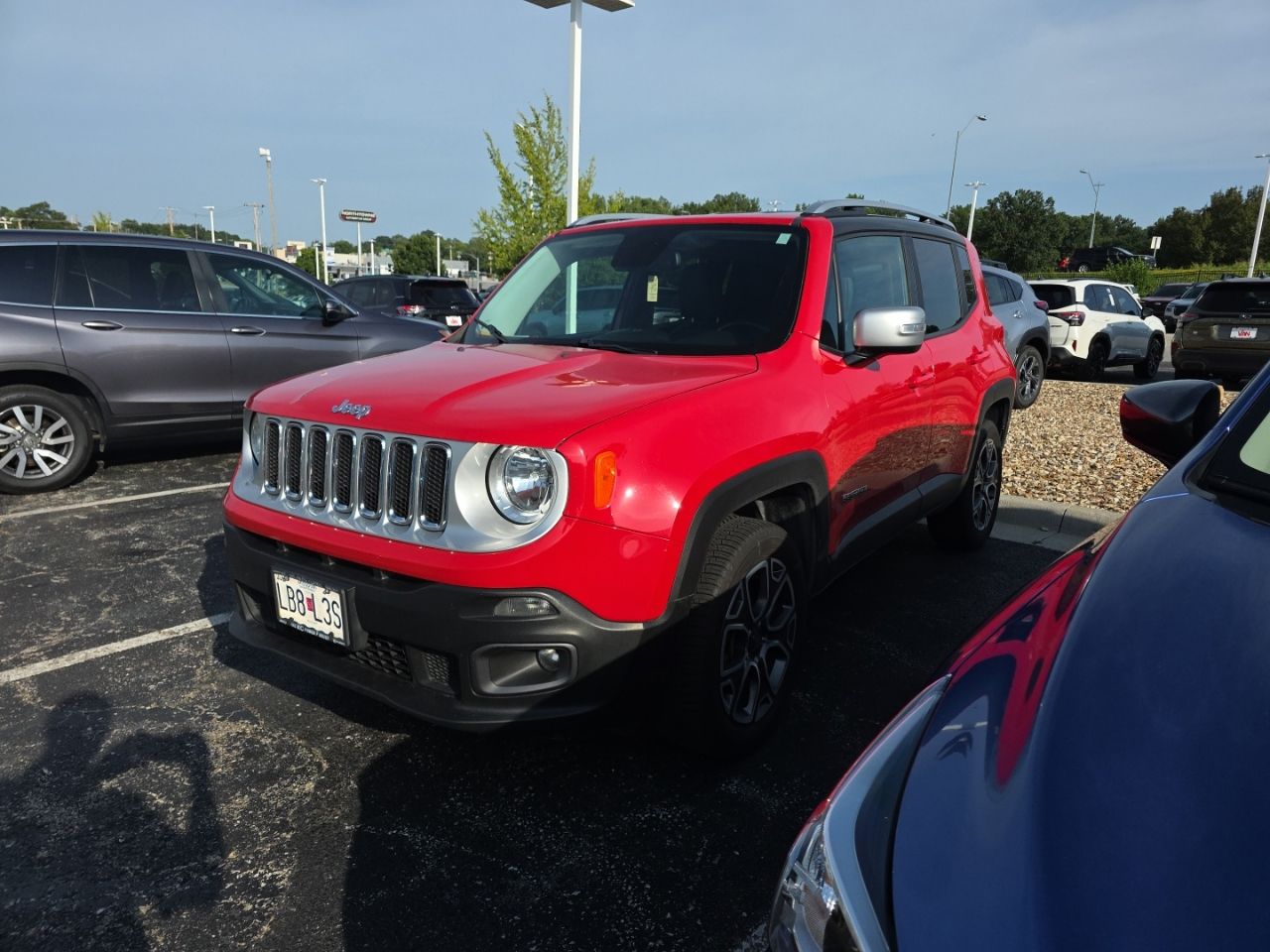 Used 2017 Jeep Renegade Limited with VIN ZACCJBDB1HPF05228 for sale in Kansas City