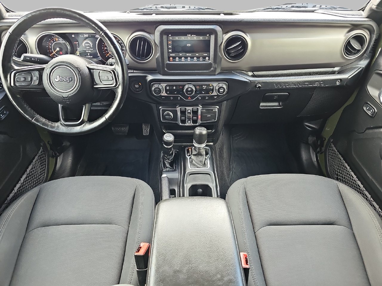Used 2021 Sarge Green Clearcoat Jeep Unlimited Sport S image 11