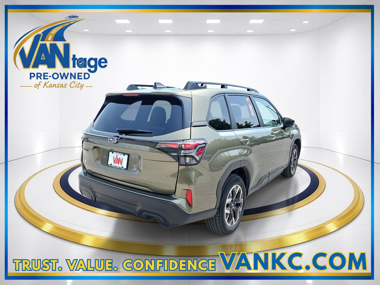 Certified Used 2025 Autumn Green Metallic Subaru Premium image 6