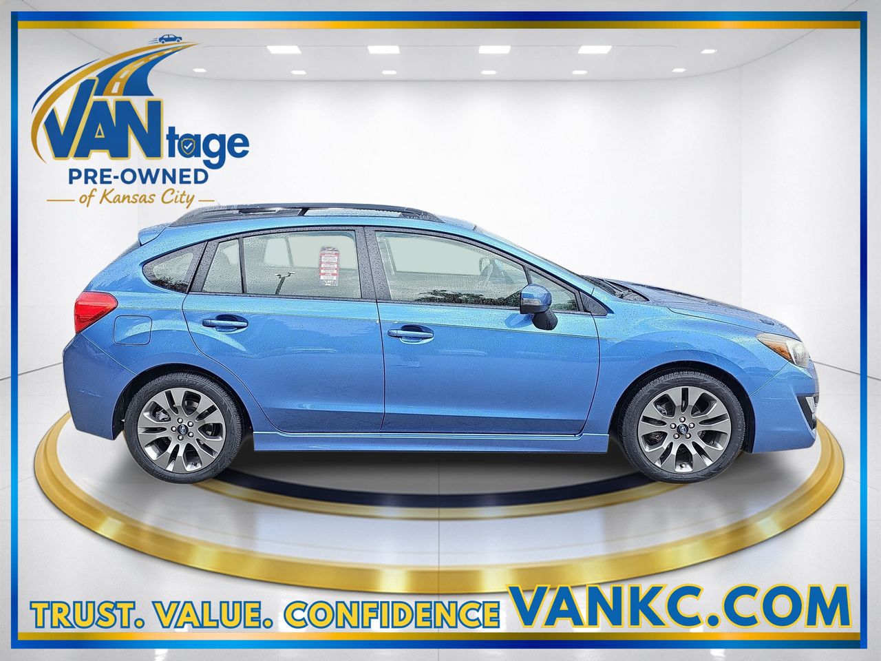 Used 2016 Quartz Blue Pearl Subaru 2.0i Sport Premium image 5