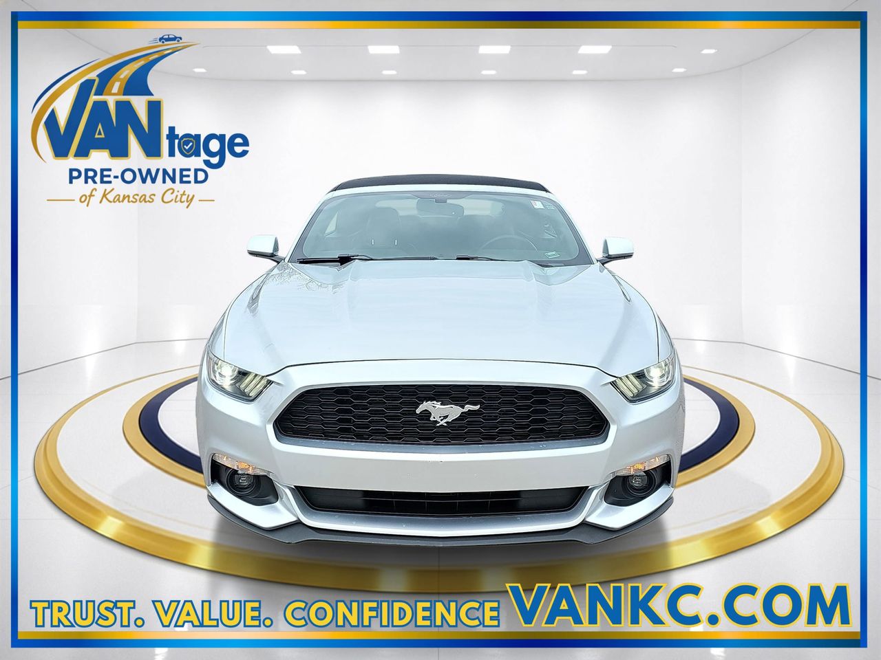 Used 2015 Ford Mustang V6 with VIN 1FATP8EM8F5330523 for sale in Kansas City