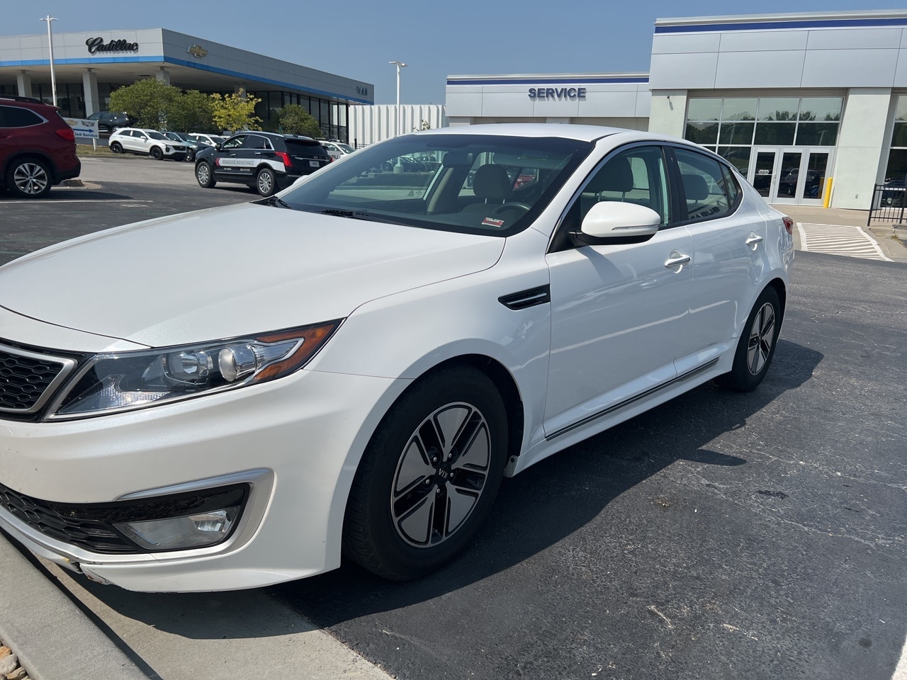 Used 2012 Kia Optima Hybrid with VIN KNAGM4AD2C5035333 for sale in Kansas City, MO