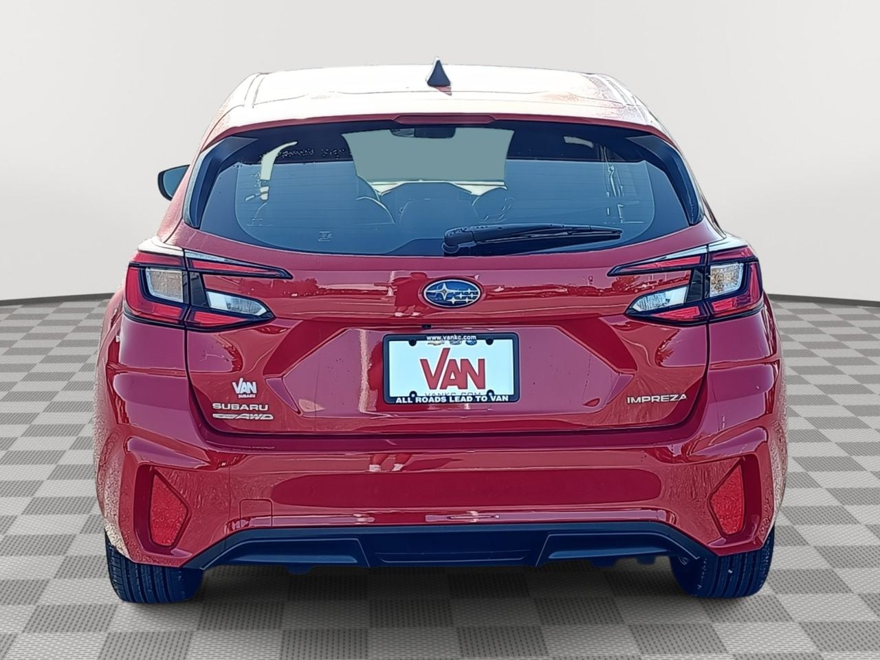 New 2025 Pure Red Subaru Base image 6
