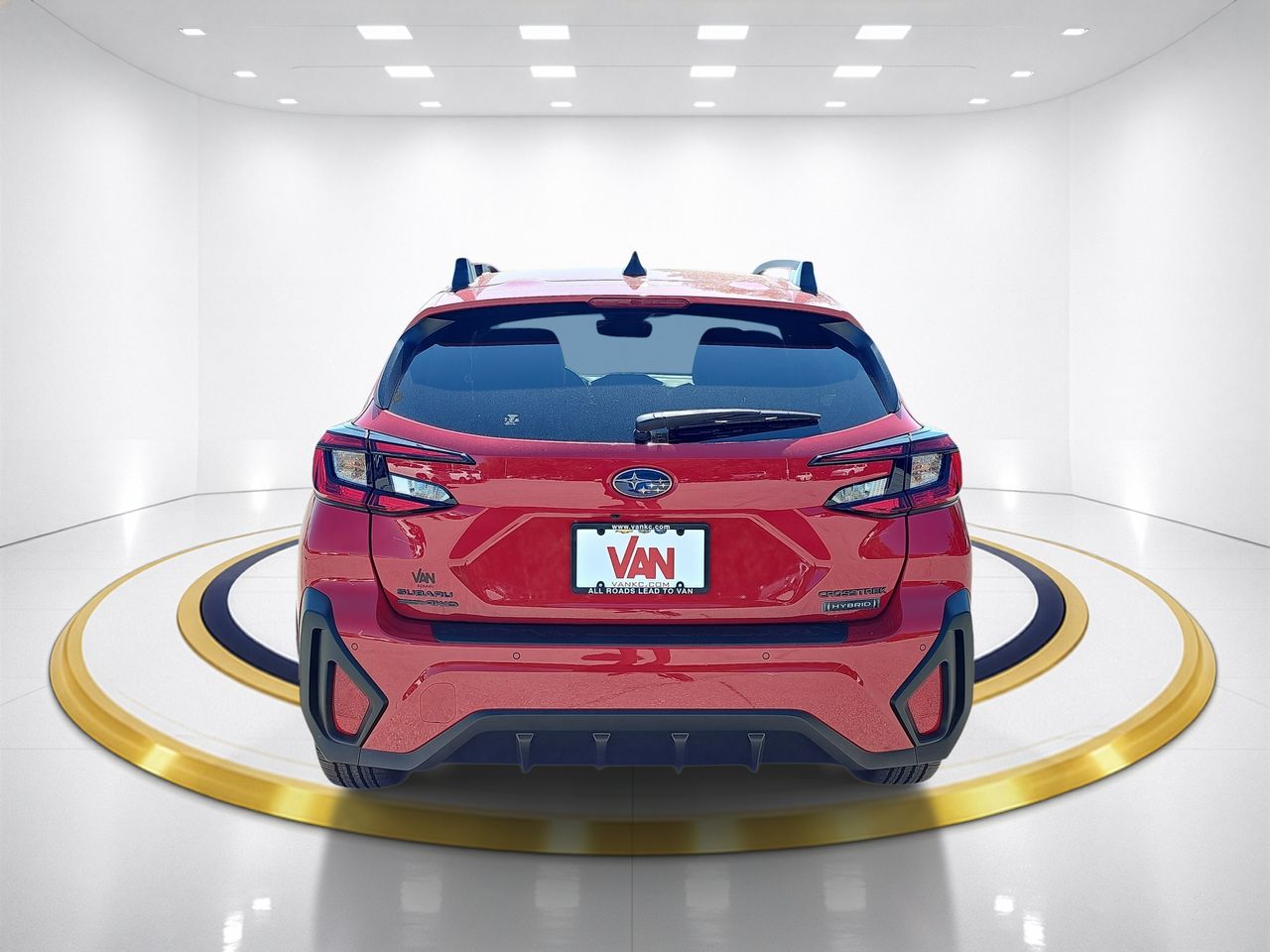 New 2026 Pure Red Subaru Limited Hybrid image 6