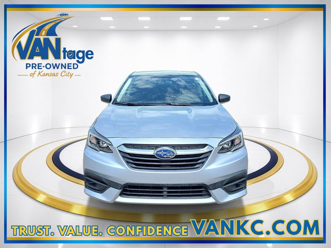 Certified 2022 Subaru Legacy Base with VIN 4S3BWAB63N3023504 for sale in Kansas City