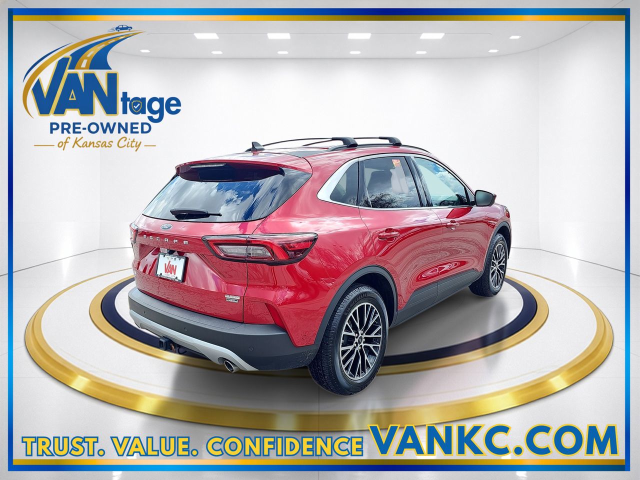 Used 2023 Red Metallic Ford Base image 6