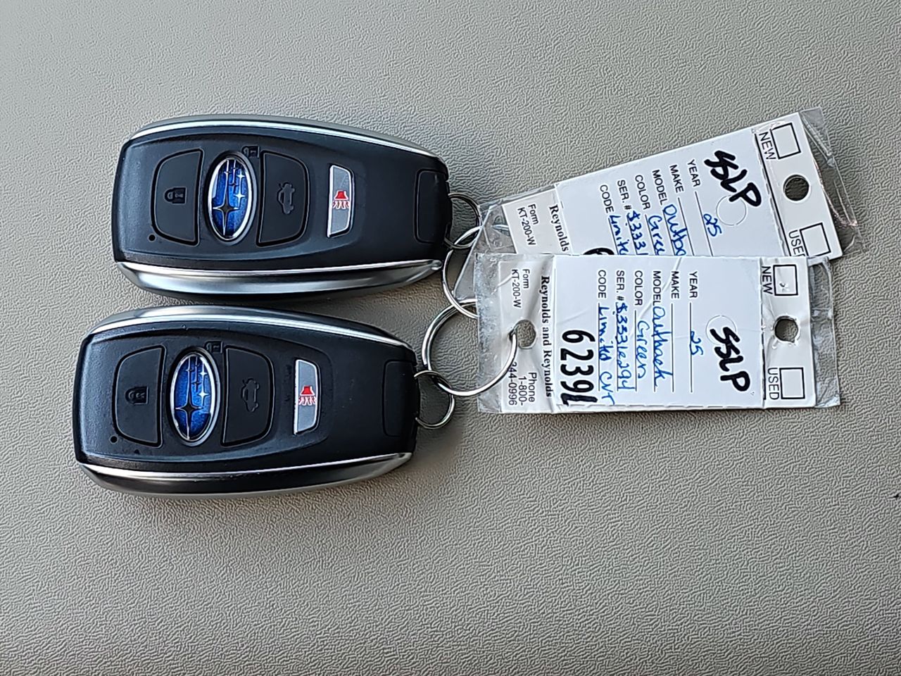 Certified Used 2025 Green Metallic Subaru Limited image 43